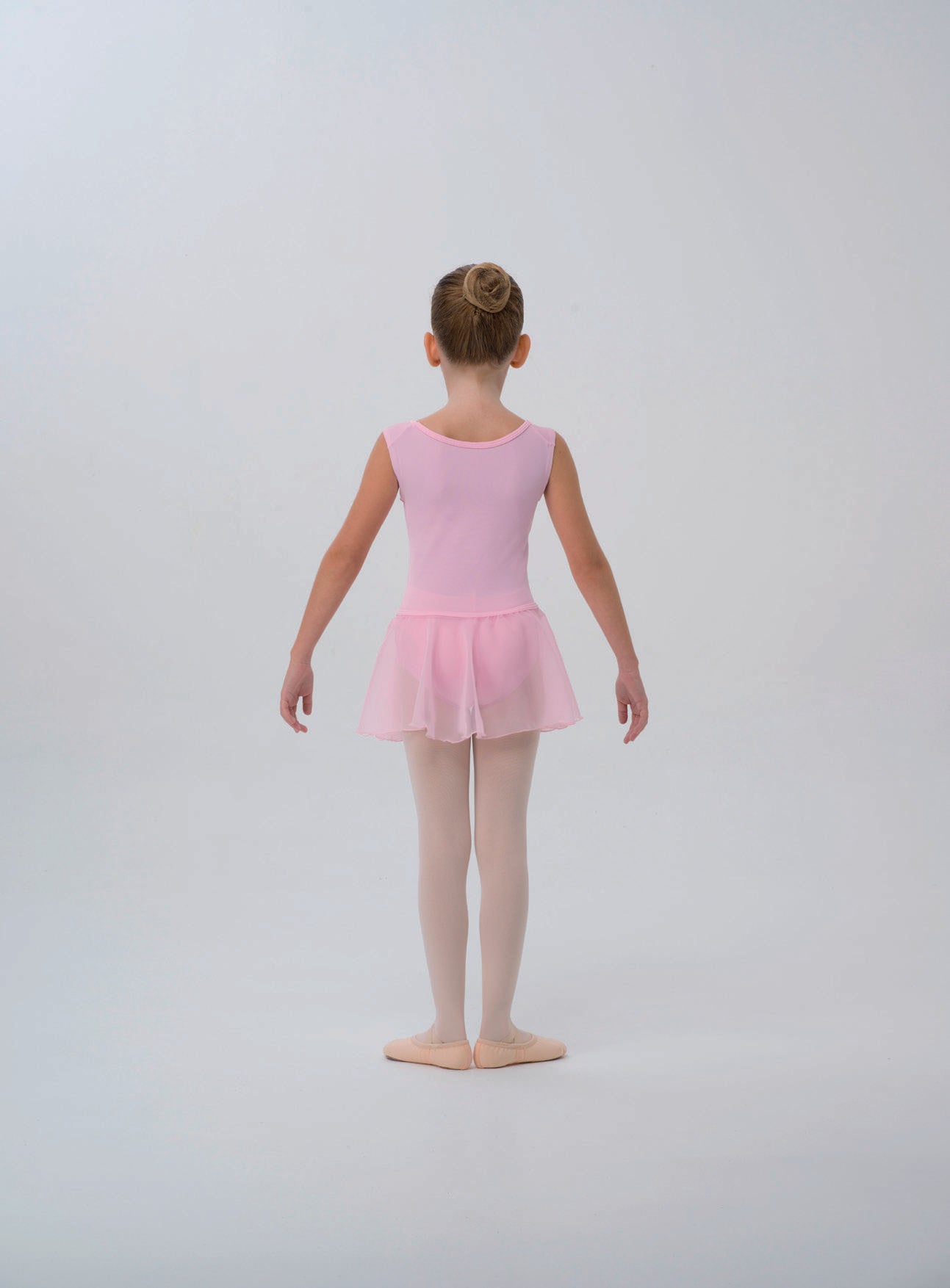Body Giromanica con Gonnellino in Chiffon e Fiocchetto - vista 2