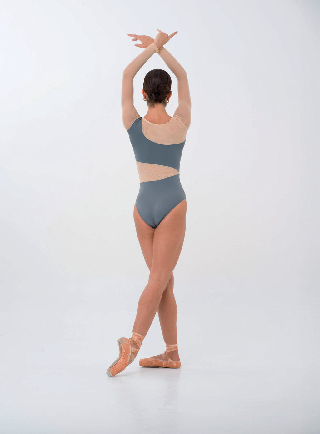 Body Manica Lunga con Inserti in Rete - vista 1