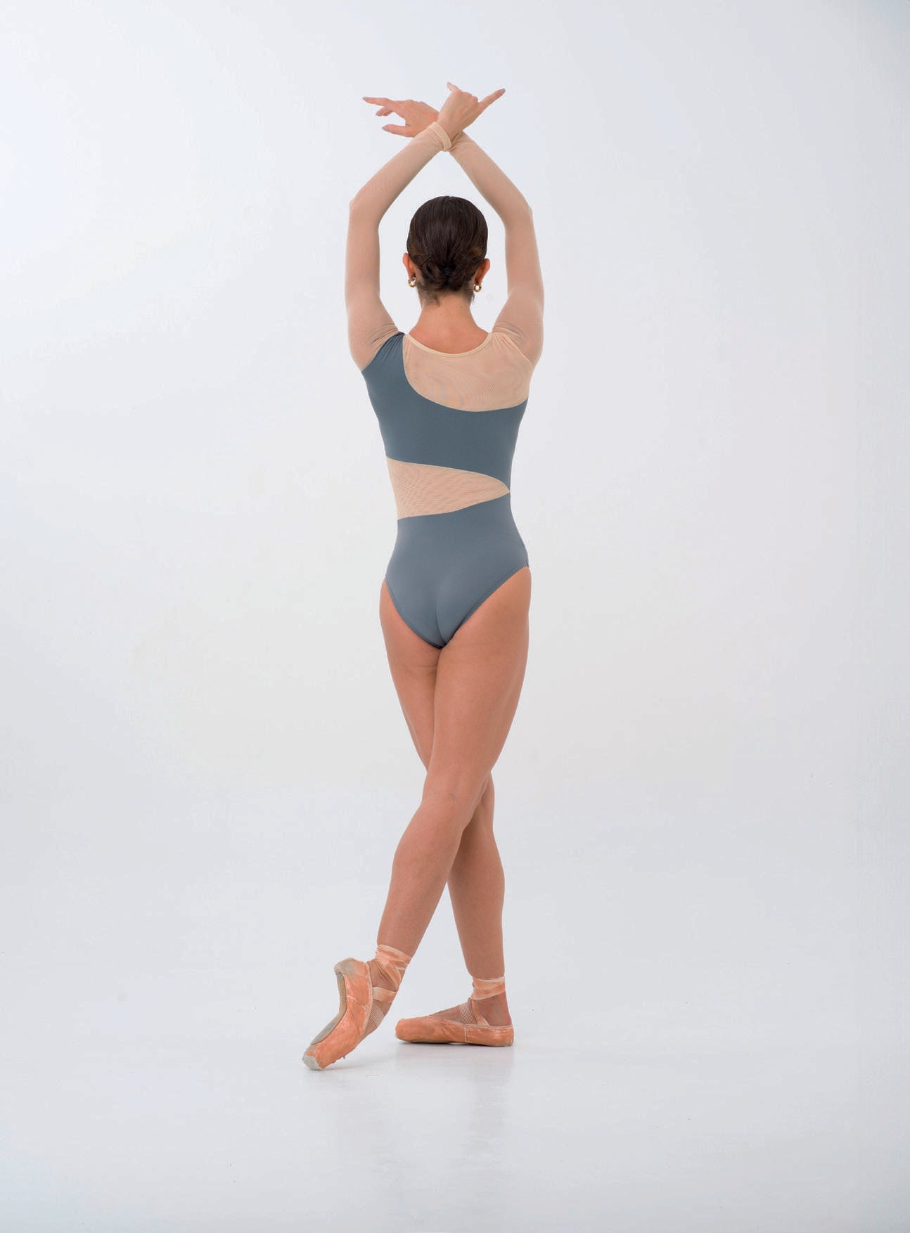 Body Manica Lunga con Inserti in Rete - vista 1