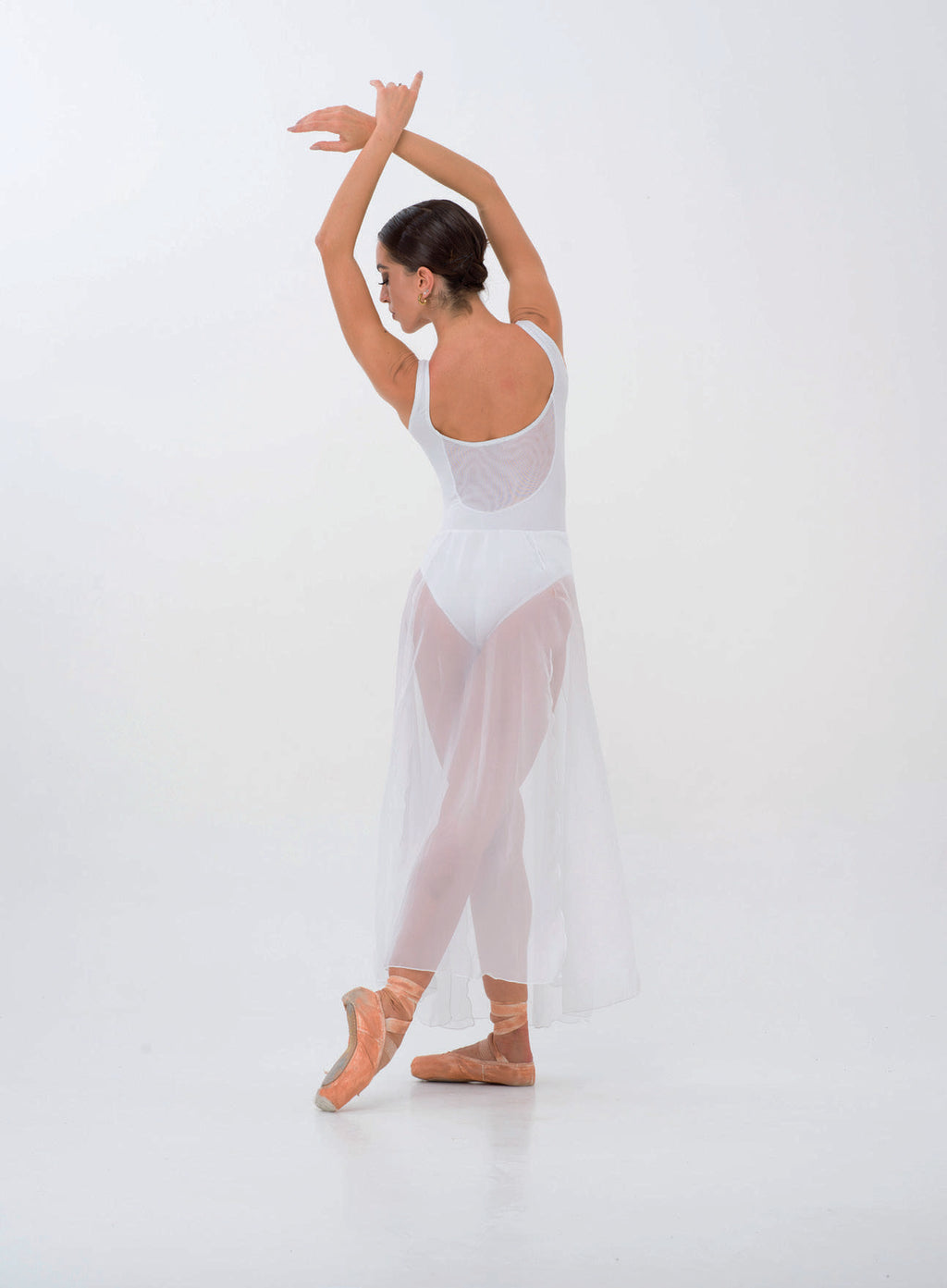 Body Canotta con Rete e Gonna Lunga con Spacchi - vista 2