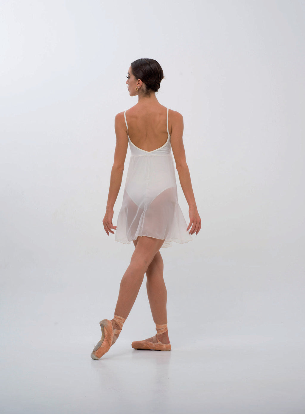 Body Bretellina con Gonna in Chiffon - vista 2