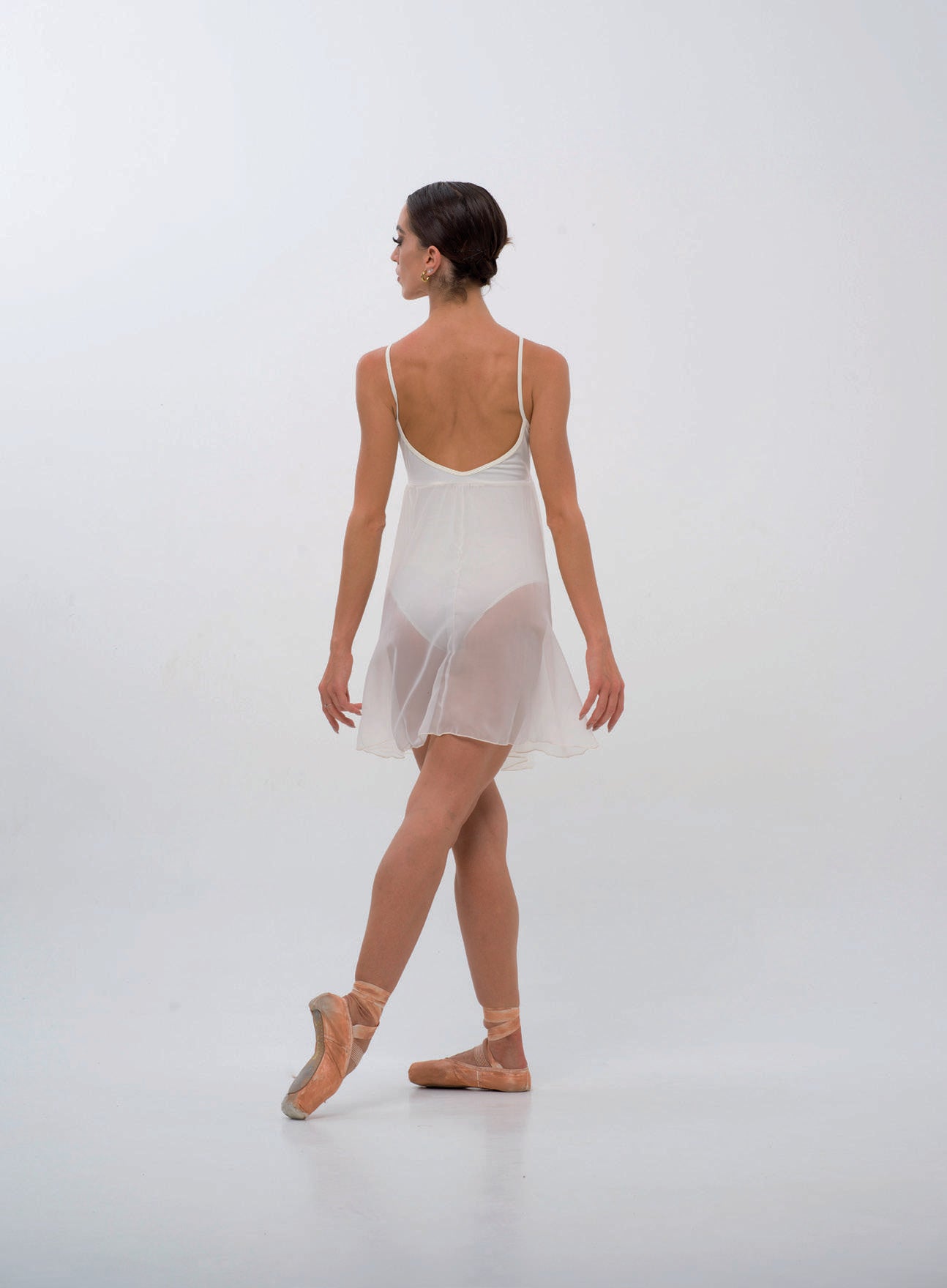 Body Bretellina con Gonna in Chiffon - vista 2